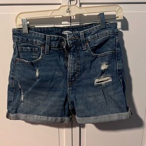 Old Navy Women's Distressed Blue Jean Shorts